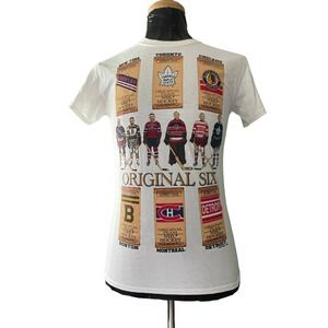 Vintage Original Six Hockey tee shirt Size Small
